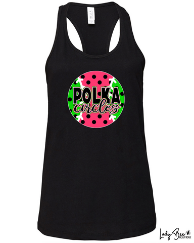 Polka Circles- Tank Top