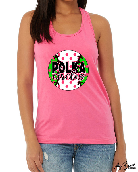 Polka Circles- Tank Top