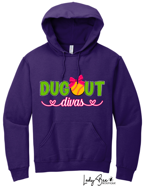 Dugout Divas- Sweatshirt