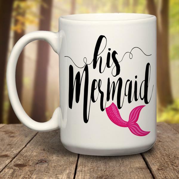 Her Captain, His Mermaid Mugs - LadyBee Boutique Mugs